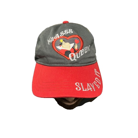 Disney Parks Alice in Wonderland Hat Queen of Hearts Yaasss Queen Slayed It NWT - Picture 10 of 10